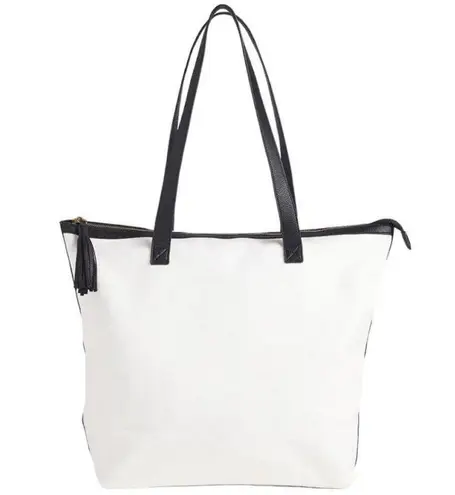 Walter Baker ๐ "Carly Bag" Classic Canvas and Vegan Leather Tote - New with Tags