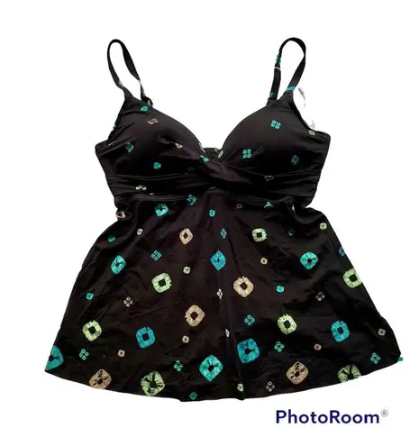 Coco reef Contours Diamond Tankini Top Underwire Size 8 32D NEW