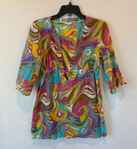 Trina Turk Silk Blend Swim Coverup