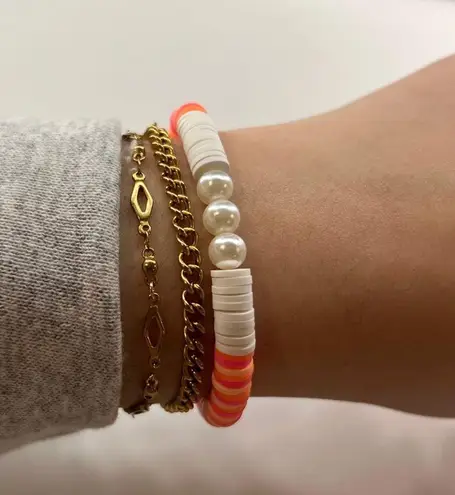 Sunkissed Pearl Handmade Bracelet