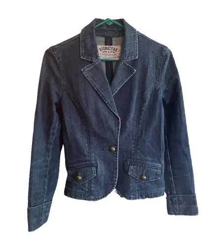 Levi Strauss & CO. Levi Strauss Signature Vintage Blazer Denim Jean Jacket