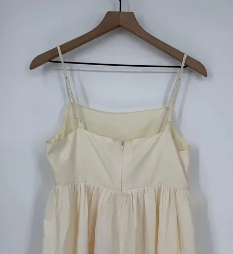 Commense Womens Maxi Dress Floral Sleeveless Casual Summer Cream Pink Size M Size M