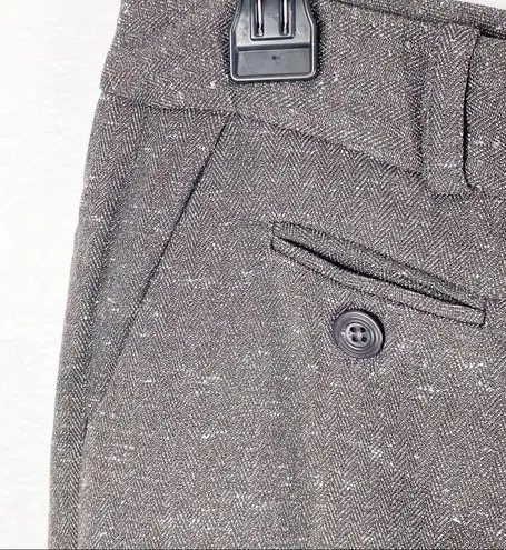 Sandro SPORTSWEAR Brown Speckled High Rise Slacks, Size 8