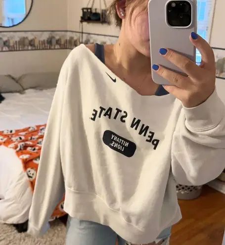 Nike Penn State Cropped Crewneck