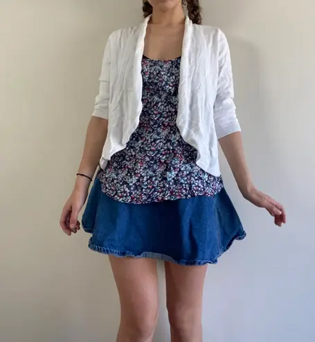 Iman White Casual Everyday Cardigan Size Xs