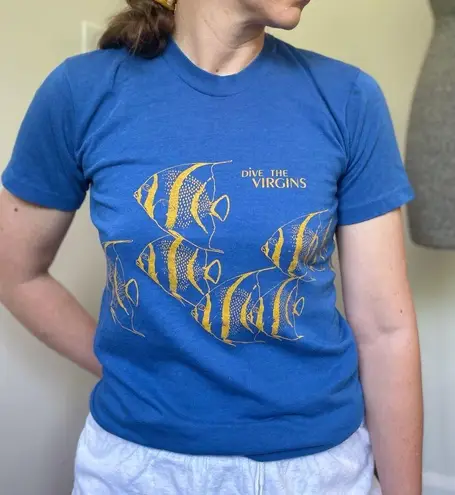 ‘80s vintage “Dive the Virgins” single stitch t