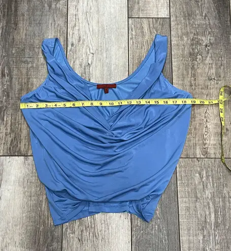 BKE Red By Twisted Tank Top Ultramarine Size Medium