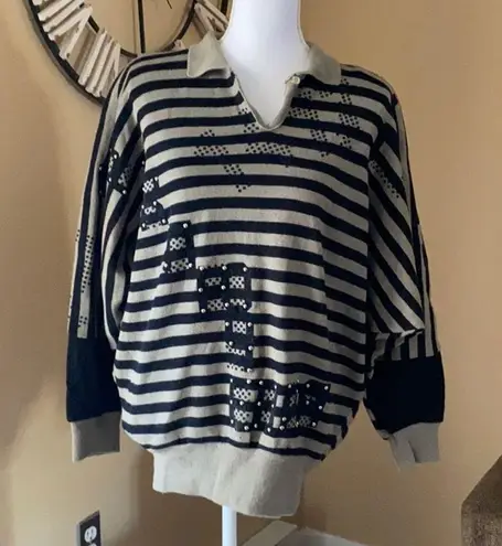 Active Life Vintage Dolman Sleeve Sweater Small