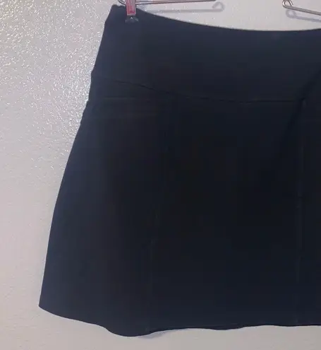 Cafe Marrakech Caffe Marrakesh Skort Women’s Medium Black Ultra Tummy Control Skirt Shorts