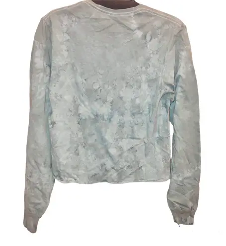 Star Wars Mandalorian the Child Baby Yoda Starry Night Tie Dye Long Sleeve Small