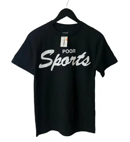 NWT CLSC Active Ride Shop Poor Sports Graphic Tee Short Sleeve Cotton Black S