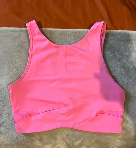 Lululemon Pink Halter Workout Tank