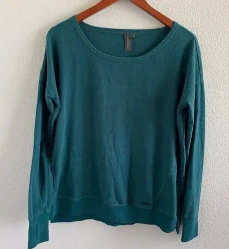 Sweaty Betty Green Active Crewneck Pullover Sweatshirt Small