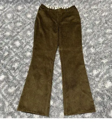 Bill Burns Green Corduroy Blazer and Pants Set Size 8 FLAW