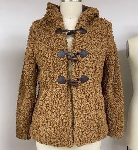 Fuzzy Toggle Coat XL Size M