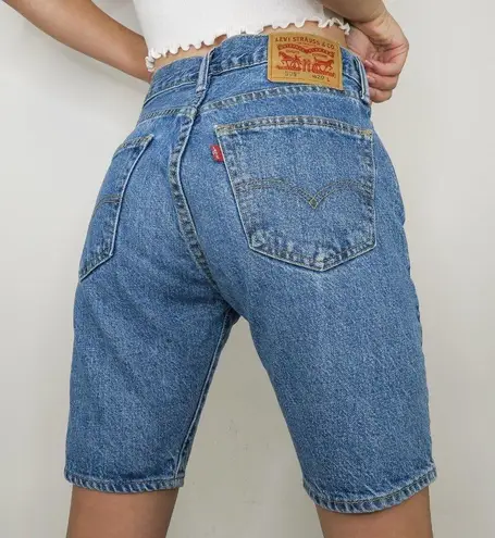 Levi's Vintage Levi’s 505 High Waisted Denim Shorts