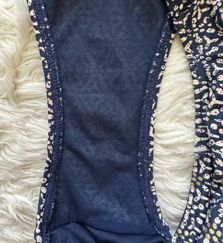 One Piece Nip Tuck Swim Nautical Foil Joanne Swimsuit Tummy Control Navy 10