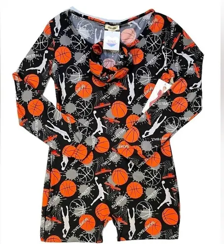 Shosho NWT Basketball Full Length Pajama Loungewear One Piece