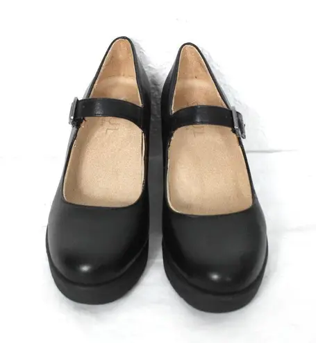 SOUL by Naturalizer Adore Mary Jane Wedge Size 8W NIB Black