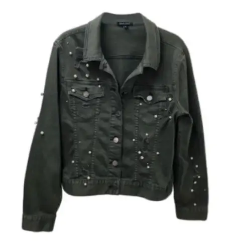 Dear John NWT  Embellished Jean Jacket