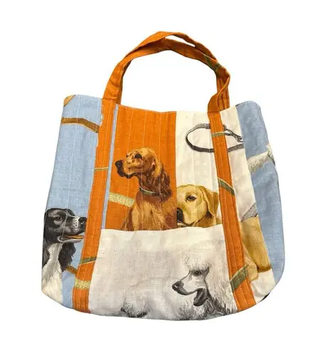 Dog Multiple Breed Denim Tote Bag Homemade