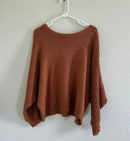 Altar'd State Rust Orange Sweater