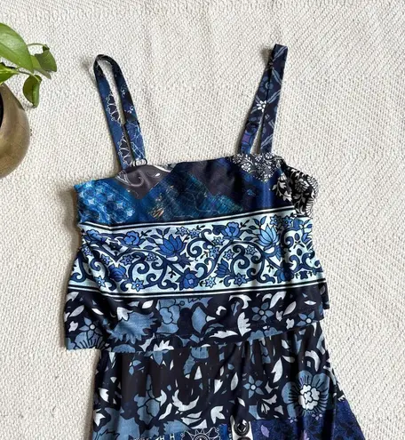 Desigual Patchwork Lagenlook Jumpsuit