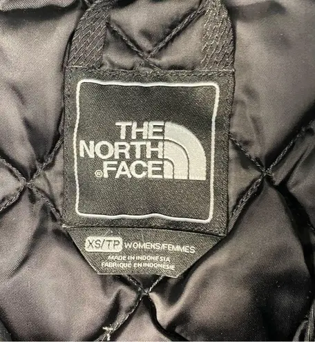 The North Face  Jacket Women XS Black Hyvent 550 Hooded Goose Down Coat No Belt