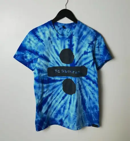 Ed Sheeran T Shirt Divide Album Music Tie Dye Graphic Tee Short Sleeve M Size M