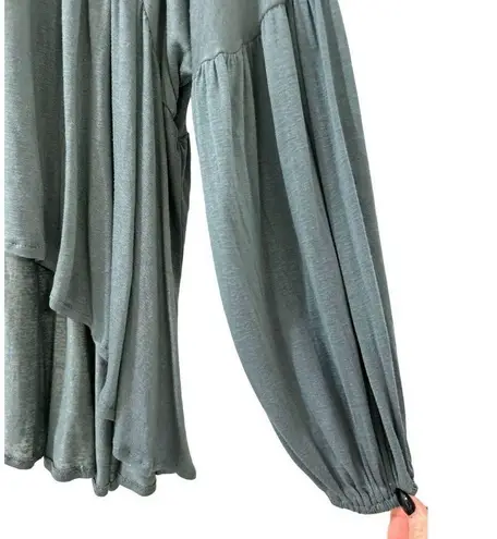 Petal Dew sage, green, bohemian blouse, size medium women’s Green