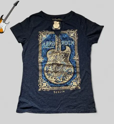 Hard Rock Cafe Hard Rock Couture "Berlin"ā Short Sleeve Shirt- Size M