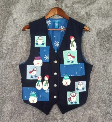 Karen Scott sport Christmas holidays women's vest size Medium