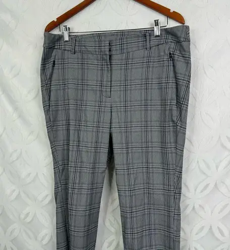 Lane Bryant  Plaid Black And White Pants Size 16