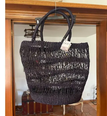 KAZI COASTAL TOTE BAG NEW WITH TAGS Blue