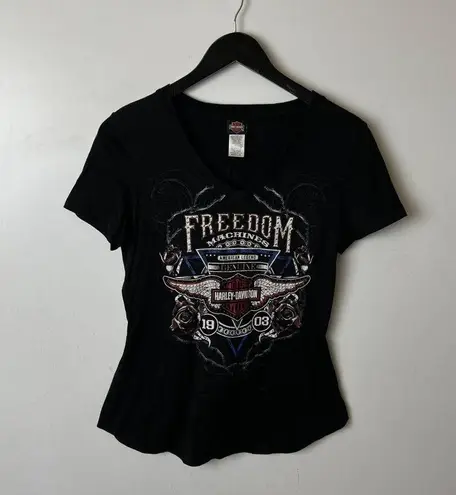 Harley Davidson Harley-Davidson Womens Ohio Bike Week Tee Small