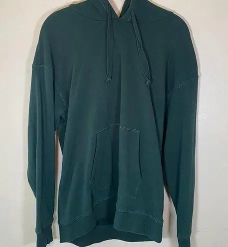 American Eagle  Ahh-Mazingly Soft Sweatshirt Green Jegging Fit Hoodie