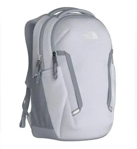 The North Face NWT  Women’s Vault Backpack White Metallic Melange/ Mid Grey