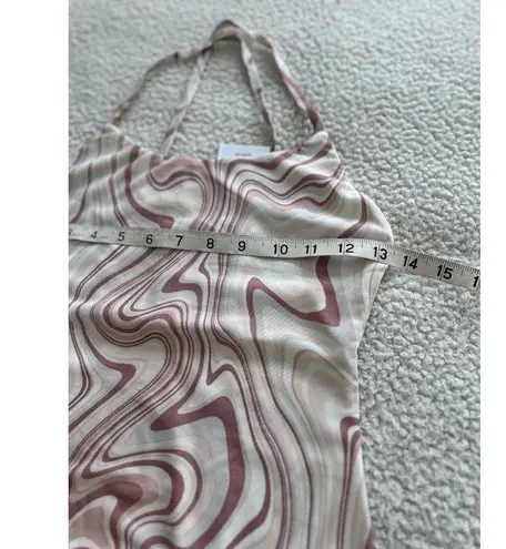 Sadie & Sage Pink Multicolor Halter Style Criss