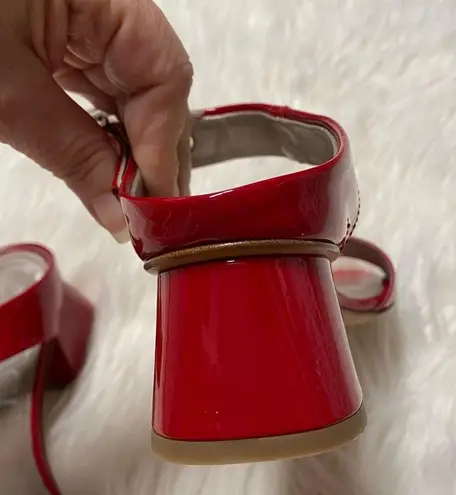 AGL ATTILIO GIUSTI LEOMBRUNI LEATHER SANDALS Size 6.5