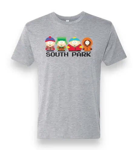 Next Level Apparel South Park 8-Bit Characters Tri-Blend T-Shirt