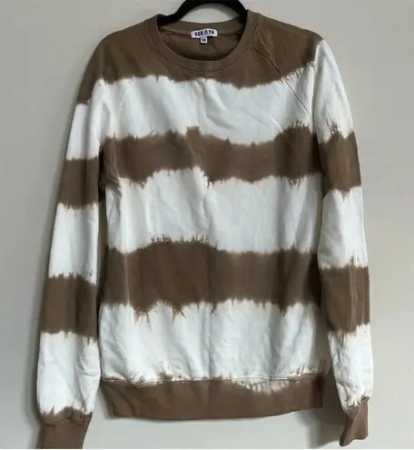 SER.O.YA Nick Sweatshirt Brown Size XS