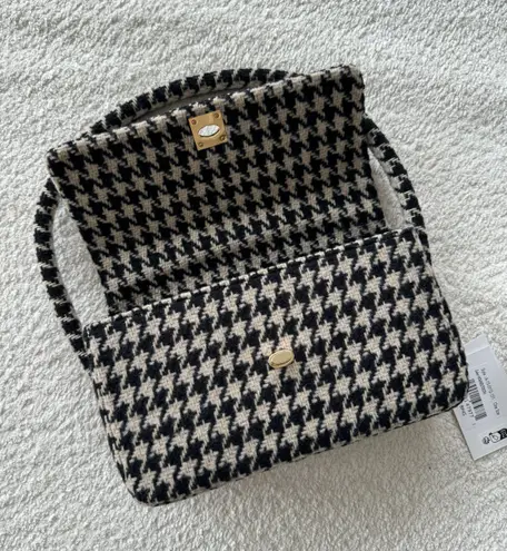 ANINE BING Nico Black & Beige Bag