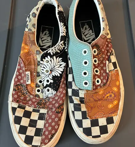 Vans  Multicolor Patchwork Shoes - Image 1