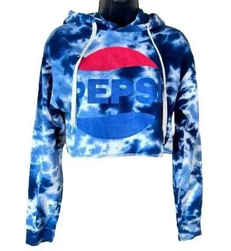 Pepsi GraphicâTie Dye CropâHoodie