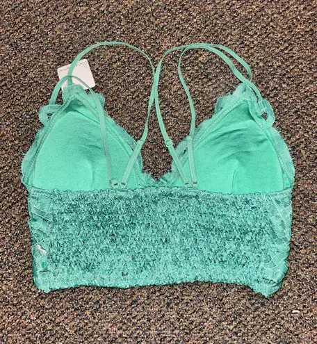 Green Lace Bralette