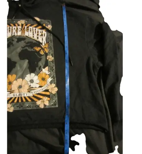 None Cut & Paste Women's X-Large Black Hoodie