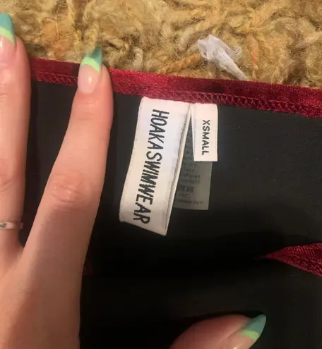 Hoaka Swimwear Hoaka Swim Red Velvet Swimsuit