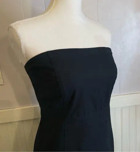 Gap vintage Black strapless dress Sz 6 Cocktail Party Dress