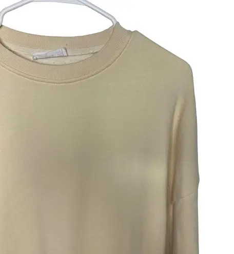 Mango MNG neutral cream sweatshirt size XS/S oversized