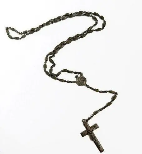 Vintage brass Queen of Heaven Rosary